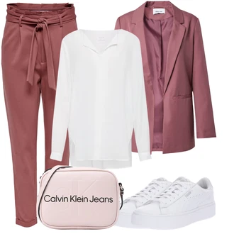 Chytrý příležitostný Outfit s Šedá/Hnědá/Béžová/Bílá/Krémová/Khaki Oversize Halenka/Halenkové Body/Blůza s knoflíčkem/Halenka s Dlouhým Rukávem/Tunikové Tričko/Slip-on Halenka/Oversize Muselínová Blůza/Halenka se Stojatým Límcem/Dlouhá Halenka Vila "Vzhledy pro volný čas"Look: Styl, Klasické, Elegantní, Kancelář, Chytrý příležitostný, Univerzitní, Retro