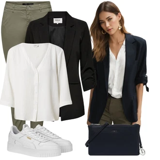 Outfit s Růžová/Černá/Tmavě modrá Pánská taška/Pásková taška/Taška/Taška pro diabetiky/Taška na telefon/Kosmetická Taštička/Klasická Taška Přes Rameno/Malá Taška/Sportovní Taška Přes Rameno L.CREDI "Outfity na volný čas"