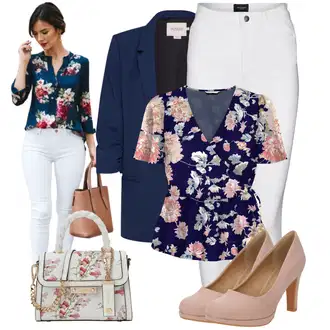 Outfit sa Pastelne boje/Smeđa/TamnoPlava/Plava Sako Jakna/Sakoi za Bluzu/Casual Sako/Kožna jakna za muškarce/Pamučni Sakoi/Elegantni Sako/Pleteni Sako/Dugi Sako/Blejzer s Printom za Žene/Kratki Sako/Kožna jakna za muškarce SOAKED IN LUXURY "Dnevna Odjeća"