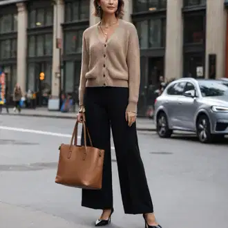 Outfity pro matriční úřad Nevěsta s Černá/Hnědá Pohodlná lodička/Lodička na klínku/Lodička Nízký Podpatek/Business Bota/Bota Na Klínku Tamaris "Frühlingsoutfit Ab 60"