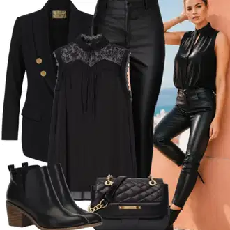 Kombinacije za operu Chic, Sportski sa Torba Calvin Klein "Gotički Poslovni Stil"Look: 60-ih, 80-te roky, 90-ich, Chic, klasický, Udobna, Kpop, Boja, Prevelik, Premium