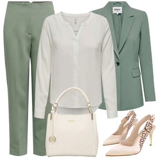 Šněrovací Outfit s Béžová/Bílá Lodička Slingback/Lodička s vysokým nártem/Svatební Bota/Lodička na Vysokém Podpatku/Lodička S Páskem/Svatební bota/Vintage Lodička/Bota Na Podpatku/Elegantní Bota shoeberry "Jarní Outfit"