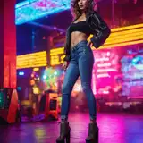 River Island Gumové Kotníkové Boty Outfity image