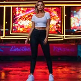 Outfity pro tanec s třpytem image