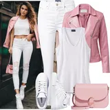 Summer outfits with jeans karl lagerfeld za dame image
