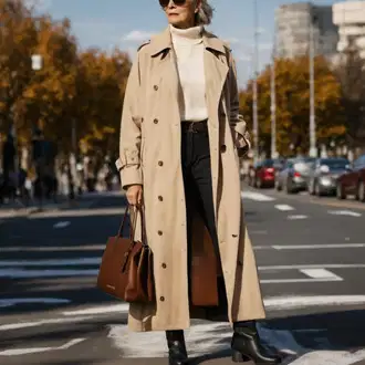 Elegantní outfity Podzim s Černá Zimní Kozačka/Dlouhá Kozačka/Bota se širokým nohavici/Klasická kozačka/Plochá kozačka nad koleno/Nepromokavá kozačka/Jezdecká Bota Rieker "Moderní Ab-60 outfit"