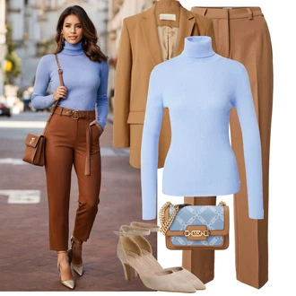 Outfit s Bílá Vanessa Bruno "Elegantní vzhled"