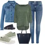 Outfity s tričky s 3/4 rukávem image