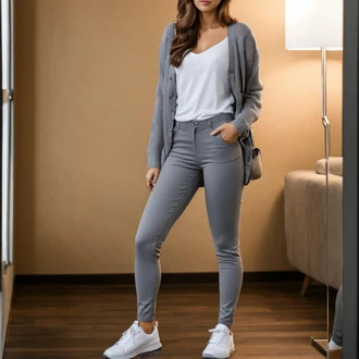 Outfity pro sport Retro s Bílá/Krémová Vintage teniska/Úzká teniska/Letní tenisky/Nízká Teniska/Teniska na platformě/Skate Bota Puma "Obchodní ležérní outfit"Look: Klasické, Unisex, Retro, Streetwear, Estetika, Sportovní