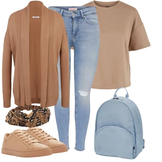 S ramenními vycpávkami Outfit s heys "Outfity na volný čas"Look: S ramenními vycpávkami, Na Procházku