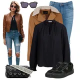 Kombinovat Fialové Sluneční Brýle image