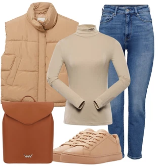 Trendový Outfit s Teniska Kožené Tenisky/Nízká Teniska/Úzká Teniska Aldo "Outfity na volný čas"Look: Ležérní, Lev, Krásný, Sportovní, Trendový, Unisex