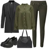 Kombinovat halenky & tuniky s polobotkami image