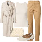 Bež Women's Trenchcoats kombinirajte image