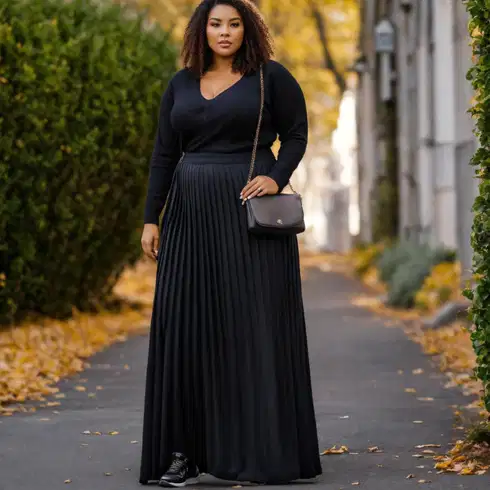 Kombinace Černá Dlouhá Tylová sukně/Dlouhý Zimní Kabát/Svetrové Šaty/Dlouhé Kardigany/Zimní Pletené Šaty/Dlouhý Svetr paisie Kombinace Černá Dlouhá Tylová sukně/Dlouhý Zimní Kabát/Svetrové Šaty/Dlouhé Kardigany/Zimní Pletené Šaty/Dlouhý Svetr paisie