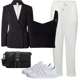 Skirt outfits for summer "Pomladanski Outfit"
