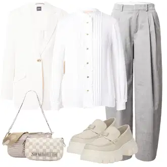 Skirt outfits for summer "Pomladanski Outfit"