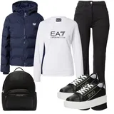 Skirts outfits Črna Skejtanje za dame image