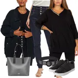 Črna Calvin Klein Superga outfiti za dame image