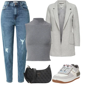 Denim outfits mit Siva Only "Pomladanski Outfit"