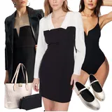 Zelena Usnjene Jakne outfiti za dame image