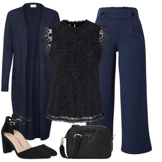 outfit mit Črna JdY "Poslovna oblačila"