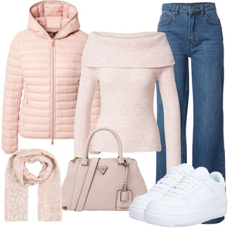 Outfiti Iz 90-ih Estetski mit Modra/Bela Skate Obutev/Superge Nizka/Plato-Sneaker/Usnjene superge Nike Sportswear "Poslovna oblačila"Look: Estetski, Okus slabih, Hip Hop, Skater, Športno, Unisex