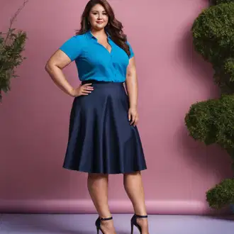 Outfity pro svatební hosty s Černá bershka "Rocke-outfit Für Mollige"