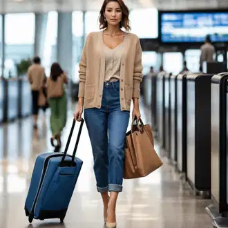 Outfit sa Ljubičasta/Bijela/Krem/Svjetloplava/Narandžasta Formalna Košulja/Boyfriend Jeans/Kožna Jakna/Traperice s Rupom/Kožna Muška Jakna/Traperice s Prorezom/Traperice Opuštenog Kroja/Kožne jakne lc waikiki "Šik Outfiti S Trapericama"