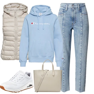 outfit mit Skechers "Sodobni Pomladni putfit"