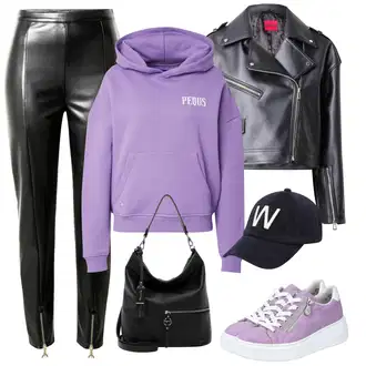 Ulična moda outfit mit Škrlatna Elegantni Pulover s kapuco/Pulover s kapuco/Kapucar za par/Športni Pulover s kapuco/Športni Pulover/Uniseks Pulover s kapuco/Vintage Pulover s kapuco pequs "Sodobni Pomladni putfit"Look: Preppy, Ulična moda, Športno
