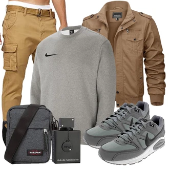 Training Outfit mit Grau Unkategorisiert Nike "Sportlich Outfit"Look: Training