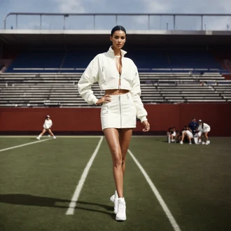 Streetwear Outfit s Černá/Bílá/Krémová/Béžová/Zelená Sportovní Mikina/Mikina Adidas Originals "Sportovní ležérní styl"Look: Streetwear, Vintage, Sportovní