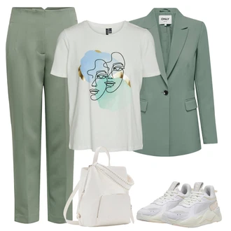 Běhání Outfit s Puma "Stylová kombinace na jaro"Look: Běhání