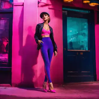 Dvodijelne kombinacije za zabavu "Vintage Disco Izgled"