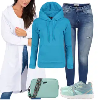 outfit mit Trachten Jopica/Bombažna jopica/Pončo & Kimono Domača obleka/Podložen pleteni jopič/Dolge jopice/Poletni kardigan/Dizajn navijanja pletene jopa kesi "Vsakodnevni Outfit"