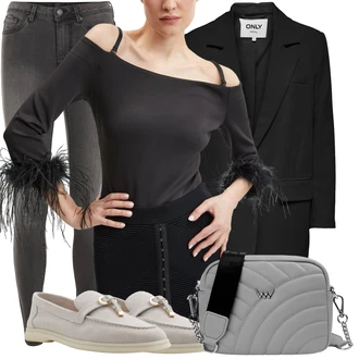 Outfit s Mokasín/Trotteur/Šněrovací Bota/Volnočasová bota Aldo "Vzhledy pro volný čas"