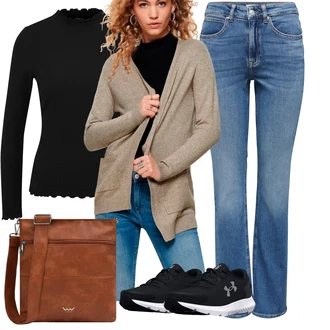 Prodyšné Outfit s Černá/Tmavě šedá/Červená Pohodlná Bota/Bota Na Pěší Turistiku/Úzká Teniska/Volnočasová bota/Letní Tenisky/Nízká Teniska Under Armour "Vzhledy pro volný čas"