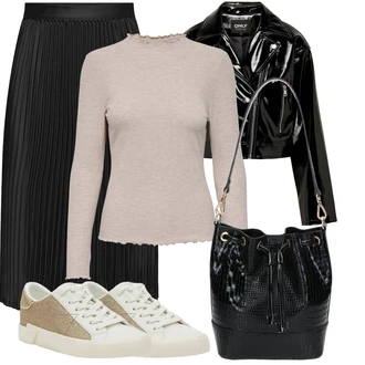 se suchým zipem Outfit s elega "Vzhledy pro volný čas"