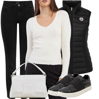 Outfit s Černá Teniska se zapínáním na suchý zip/Tenisky s Bočním Zipem/Úzká Teniska/Nazouvací Teniska/Nízká Teniska/Letní Tenisky/Kožené Tenisky Calvin Klein "Vzhledy pro volný čas"