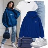 Aesthetic Outfits Temno modra za dame image