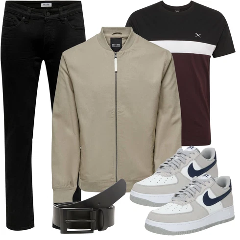 DunkelRot/Bordeaux/Rot Funktions T-Shirt/Ausgefallenes T-shirt/T-Shirt Training/Ringelshirt/Kurzarm T-Shirt/Sport-Top/Shirt/Casual T-Shirt Iriedaily kombinieren