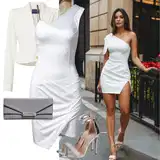 Bílé párty outfity image