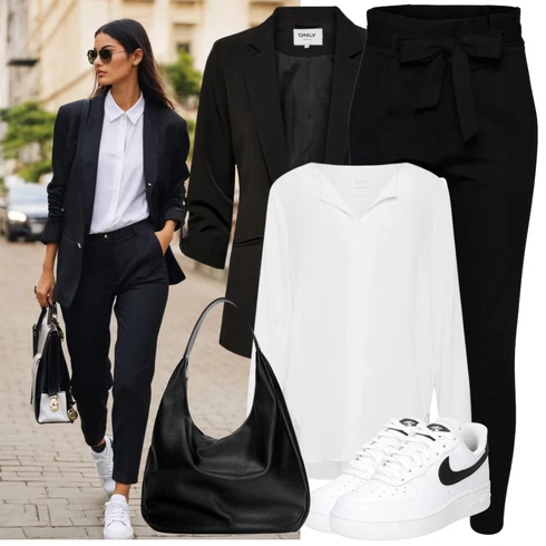 Kombinace Šedá/Hnědá/Béžová/Bílá/Krémová/Khaki Halenkové Body/Blůza s knoflíčkem/Halenka se Stojatým Límcem/Dlouhá Halenka/Halenka s Dlouhým Rukávem/Oversize Halenka/Oversize Muselínová Blůza/Slip-on Halenka/Tunikové Tričko Vila kombinovat s Černá Dlouhý Sako/Krátké Sako/Kožená bunda pro muže/Blejzrové Bund/Cargo Sako/Boyfriend Sako/Kožená Pánská Bund/Smokingové sako/Blůzové Sako/Oversize Sako/Neformální Sako Only