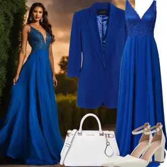 Outfits opera mit Bež/Bela/Khaki/Krem Črpalka z Nizko Petom/Poročna čevlja/Udobna črpalka/Poslovna Obutev/Vintage Črpalka/Elegantni Čevelj Weekend Max Mara, Bela/Krem luvishoes, Modra/Temno Modra Obleka z Razporkom/Večerna Obleka za Zimo/Žametna obleka lafaba "Časovno neskončen večerni outfit"