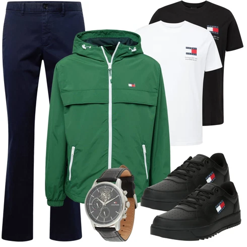 Dunkelblau/Hellblau Hose Große Größe/Hose Bootcut Pant/AnzugHose/Hose mit Schlitz/Business Hose/Slim Hose/Ausgestellte Hose/Gerade Hose/Twill Hose Tommy Hilfiger kombinieren