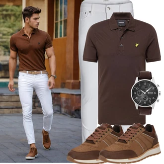 Outdoor Outfit mit Grau/Hellgrau Damen 7/8-Länge Jeans/Knöchelstiefel/Biker Jeans/Jeans mit Schlitz/Low Rise Jean/Push up Jeans/Lederjacke/Slim Fit Jeans/Leder Schuhe/Thermojeans/Herren Lederjacke Jack & Jones "Cool Outfit"Look: Uni, Coole, Outdoor, Smart Casual