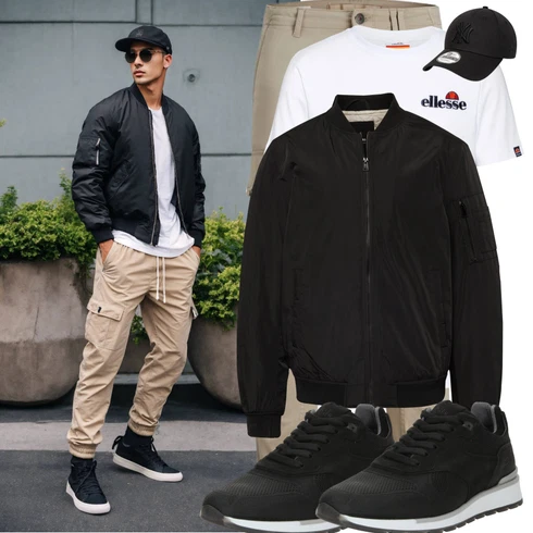 Kurz Weiß/Creme Kurzarm T-Shirt/Funktions T-Shirt/Sport-T-Shirt/Ausgefallenes T-Shirt/Print Shirt/Shirt/T-Shirt Mit Print/Casual T-Shirt Ellesse kombinieren