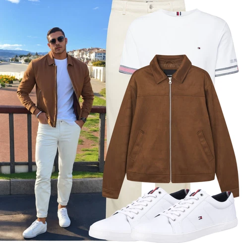 Creme/Weiß Bluse Große Größe/Shirt & Top Große Größe Tommy Hilfiger kombinieren