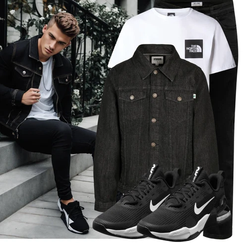 Elegant Schwarz Damen 7/8-Länge Jeans/Sportschuhe/Jeans mit Schlitz/Low Rise Jean/Regular-Fit Jeans/Lederjacke/Slim Fit Jeans/Straight Leg Jean/Leder Schuhe/ThermoJeans Only & Sons kombinierenLook: Uni, Lack, Classic, Coole, Elegant, Moderne, Old Money, Premium, Schlichte, Smart Casual, Unisex